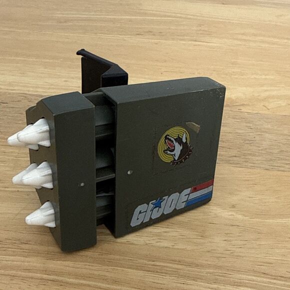 Hasbro Other - GI Joe ARAH 1988 Mean Dog Parts Missile Box With Pivot Ledge 5 White Missiles